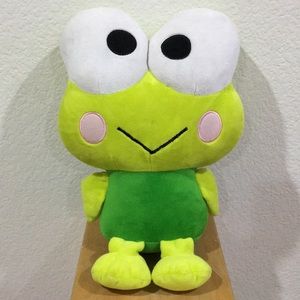 ❣️RARE HTF KEROPPI❣️COLLECTION BY SANRIO PRETTY CUTE BIG PLUSH ( NWOT ) .
